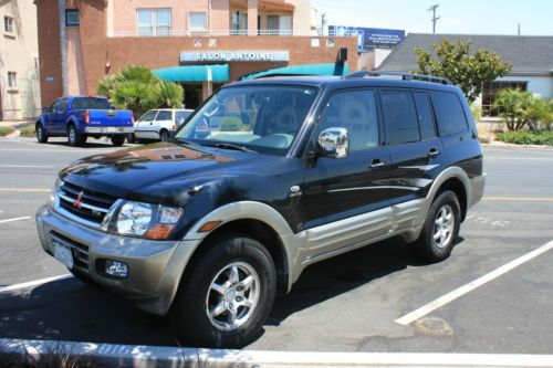 2001 mitsubishi montero limited sport utility 4-door 3.5l