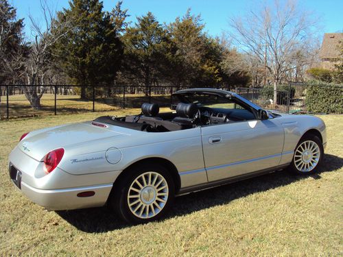 2005 thunderbird 50th anniversary edition convertible