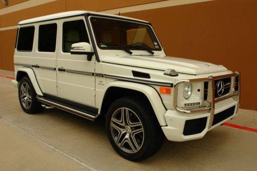 2013 mercedes g63 amg 4matic awd navigation roof rear camera designo leather