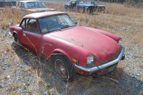 1975 triumph spitfire factory hard top and overdrive