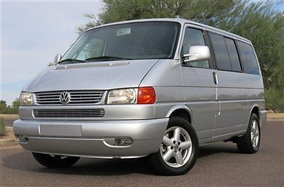 **no reserve** 2002 vw eurovan gls low mile beautiful 2 ownr az clean well maint