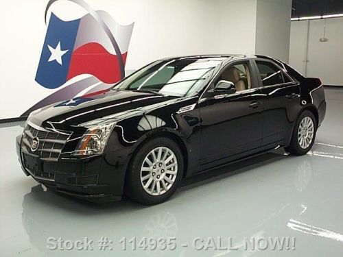 2010 cadillac cts 3.0lv6 lux sedan pano sunroof 42k mi texas direct auto