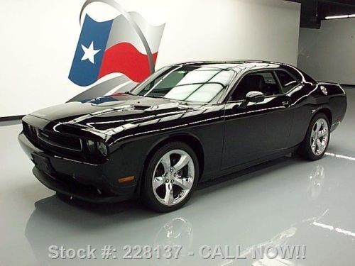 2012 dodge challenger sxt plus auto nav htd leather 26k texas direct auto