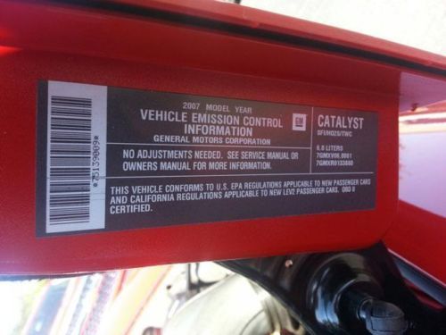 One Owner 2007 Chevy Corvette 2,000 Miles!! Beautiful Car Very Rare Find, image 11