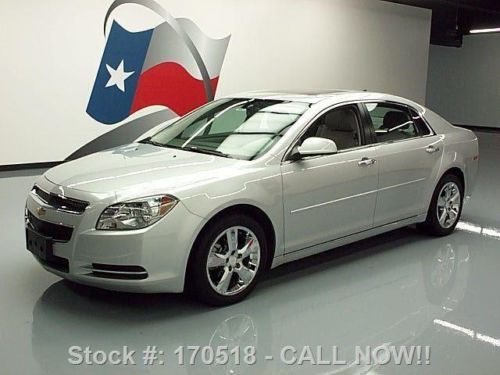 2012 chevy malibu 2lt htd seats sunroof chrome wheels texas direct auto