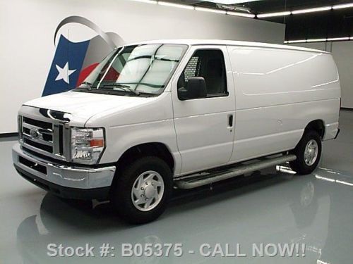 2012 ford e250 cargo van cruise ctrl partition wall 29k texas direct auto