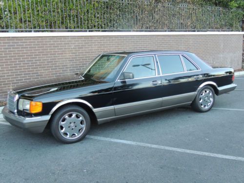 1987 mercedes benz 420 sel like new