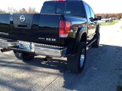 Nissan Titan Truck Black 6" Lift 35" Tires over $8,000 in options 4x4, image 4