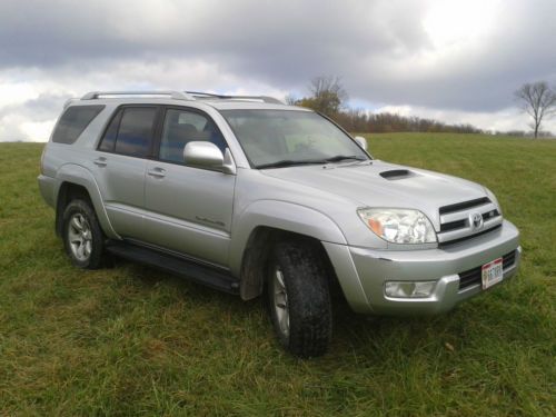 2004 toyota 4runner limited sport utility 4-door 4.7l