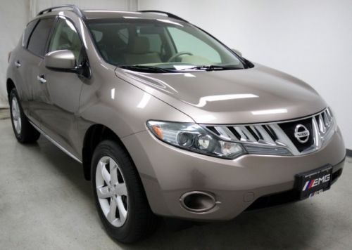 We finance 1-owner carfax all wheel drive murano s w/factory warranty