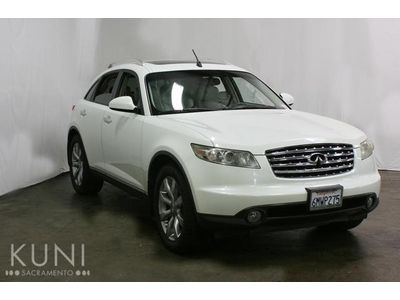 2004 fx 35 touring sport awd 4x4 4wd  moon roof wheels bose leather cd