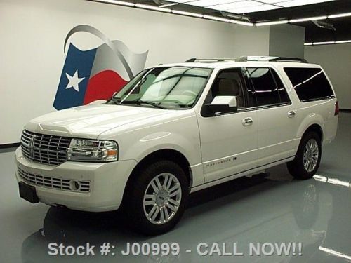 2011 lincoln navigator l sunroof nav dvd rear cam 47k texas direct auto