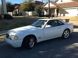 1999 mercedes 500sl convertible