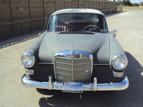1963 mercedes 190c, 4-cylinder gasoline, 4-door sedan