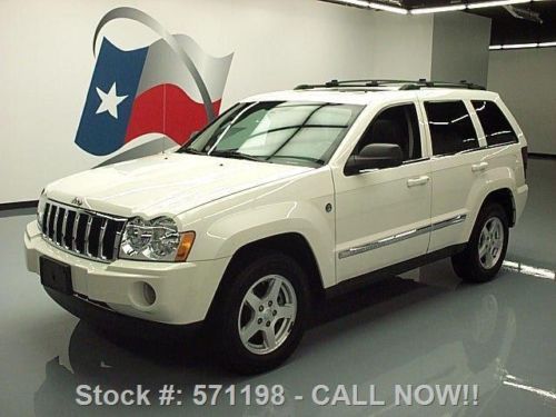 2007 jeep grand cherokee limited 4x4 hemi sunroof 52k!! texas direct auto