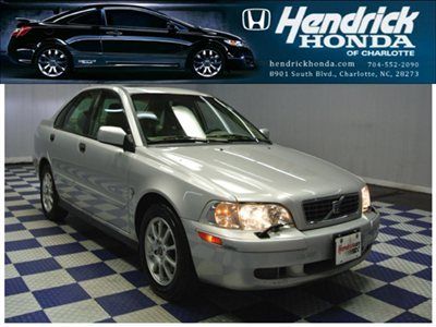 2004 volvo s40 1.9t sedan - local trade - new brakes - leather - climate control