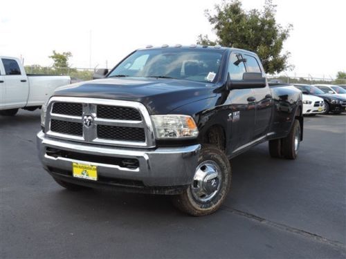 Tradesman diesel new 6.7l 4x4 3.73 rear axle ratio black clearcoat tow hitch abs