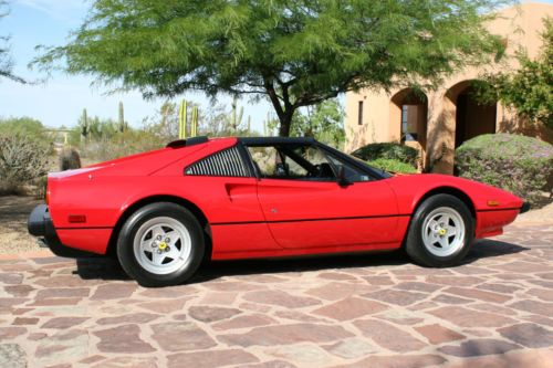 1983 ferrari 308 gtsi very nice .original paint and interior!