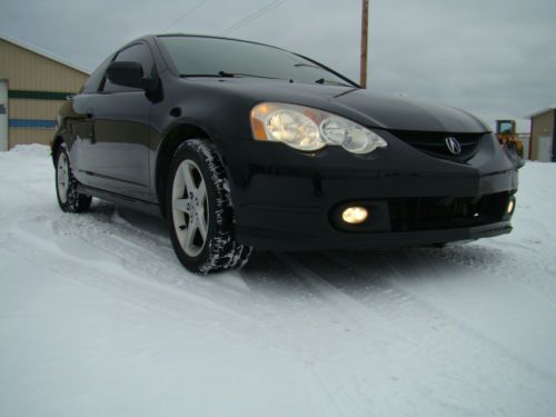 2002 02 acura rsx base coupe 2-door 2.0l salvage repairable 72k very clean