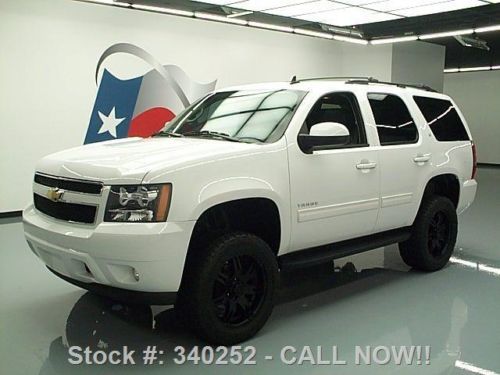 2011 chevy tahoe lt 4x4 lift sunroof nav dvd 20&#034; wheels texas direct auto