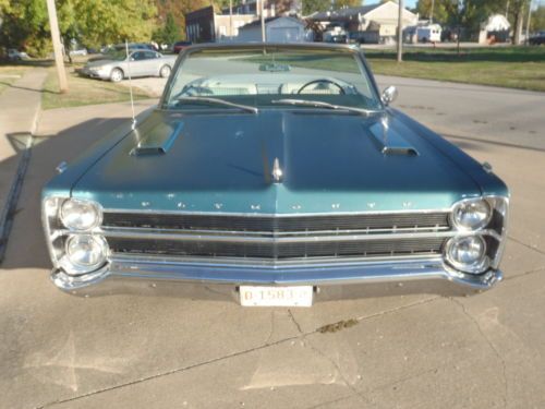 1967 plymouth sport fury convertible 65k original car gtx options survivor 67