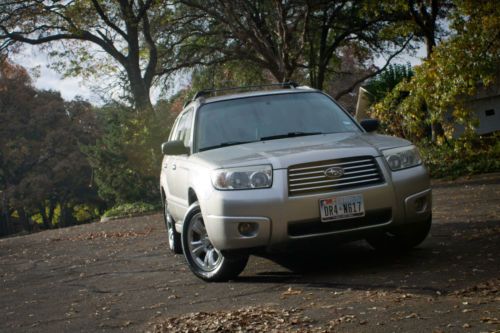 2007 subaru forester x wagon 4-door 2.5l sporty suv