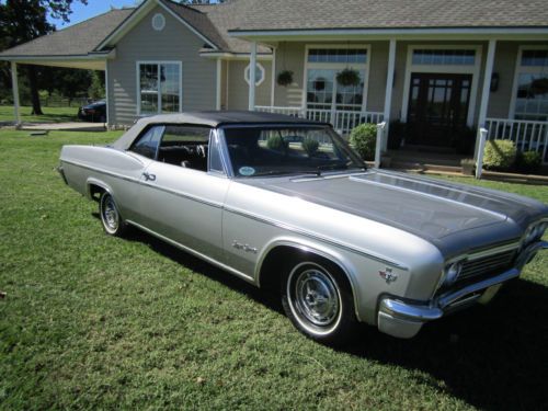 1966 chevrolet impala ss 327 clone convertable