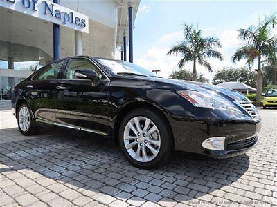 2010 lexus es 350 leather sunroof wood steering wheel heated/cooling front seats