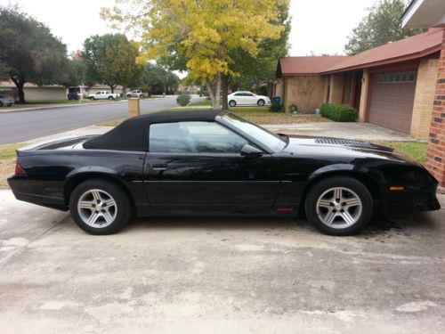 1988 iroc z convertible w/ tpi engine