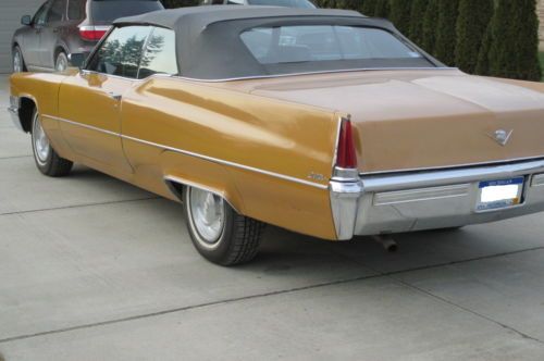 1969 CADILLAC DEVILLE CONVERTIBLE, image 2