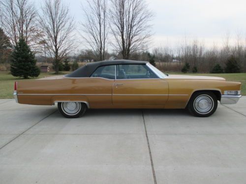 1969 CADILLAC DEVILLE CONVERTIBLE, image 4
