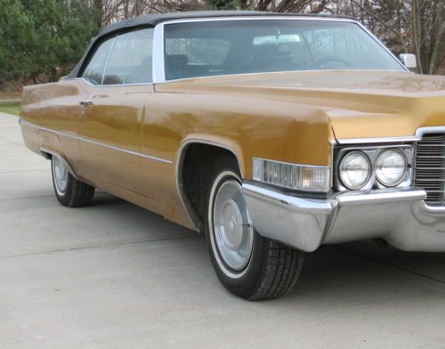 1969 CADILLAC DEVILLE CONVERTIBLE, image 6