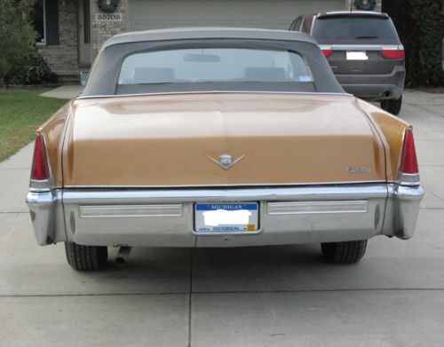 1969 CADILLAC DEVILLE CONVERTIBLE, image 8
