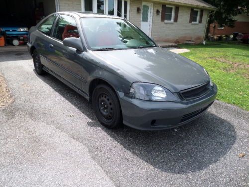 1999 99 honda civic ex coupe jdm type r