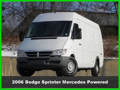 2006 dodge sprinter cargo van 2500 high ceiling hc 158&#034; wb 2.7l mercedes diesel