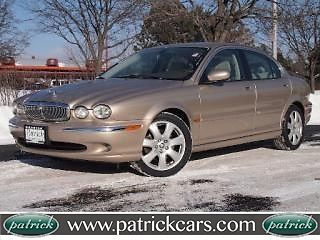 2004 x-type 3.0 awd carfax certified sunroof heated leather great condition