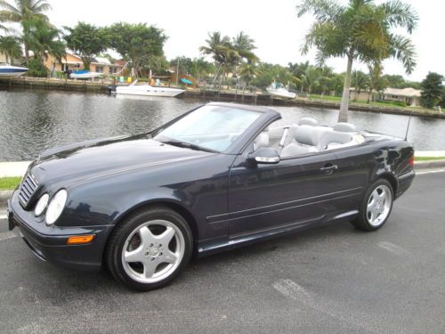 00 mercedes clk430 convertible*57k*1 owner*x-nice*just srvcd*estate sale*runs ex