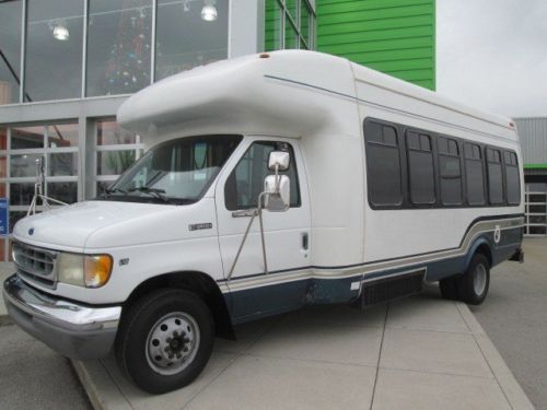 25 passenger church bus runs great 1 owner van road ready low reserve super duty