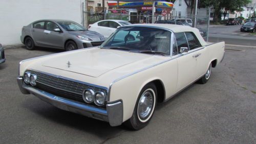 1962 lincoln contintental convertable