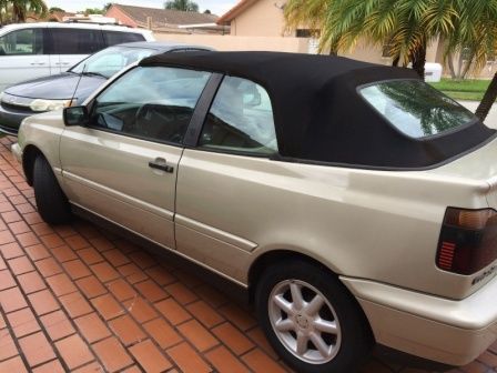 1999 vw cabriolet gls