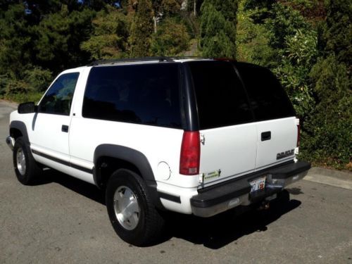Chevrolet Tahoe 6 2 1995