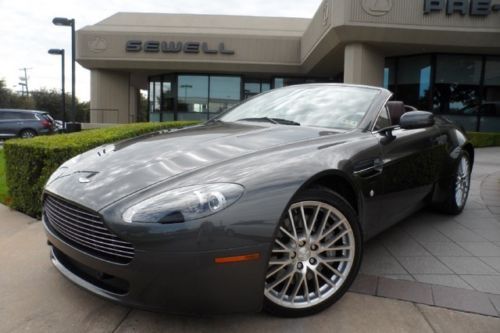 2009 aston martin vantage only 13k miles! f1 sport shift premium sound nice!