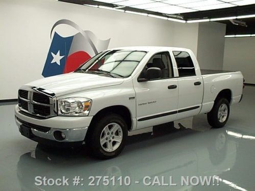 2007 dodge ram 1500 slt quad hemi hard tonneau tow 77k texas direct auto