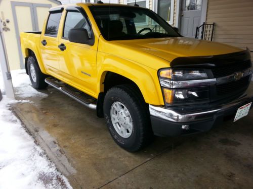 2004 chevrolet colorado z71 crew cab pickup 4-door 3.5l