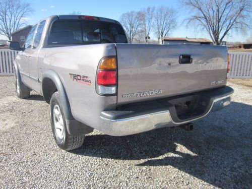 2000 TOYOTA TUNDRA 4-DR. MINOR DAMAGE, "REBUILDABLE SALVAGE", image 11