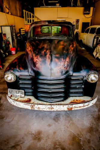 1951 Chevrolet project truck, image 6