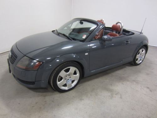 2001 audi tt 1.8l l4 awd manual leather convertible tx/co owned 80+ pics