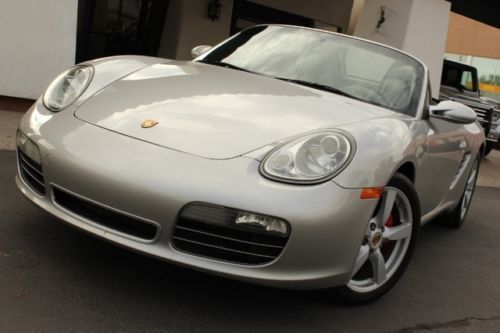 2007 porsche boxter s convertible. tiptronic. silver/gray. like new. 1 owner.