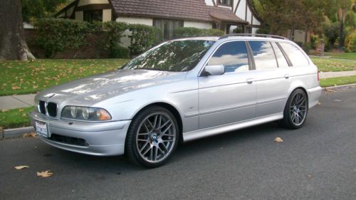 Gorgeous california rust free bmw 525ia wagon amazing condition 19&#034; m5 alloys