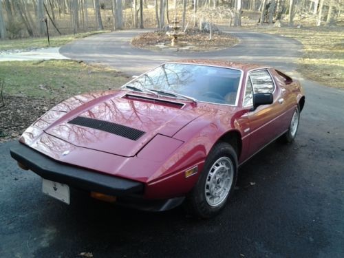 Maserati merak ss nice project car with factory bora dash and no citroen brakes